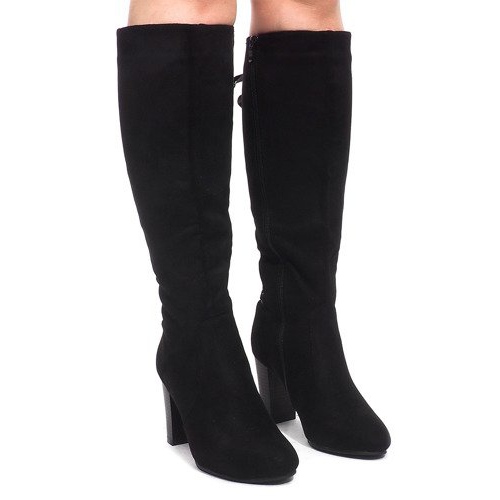 Bottines En Daim On A Bar B02 Noir le noir