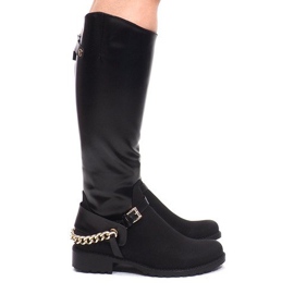 Bottes Saszki Bottes AB961 Noir