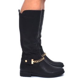 Bottes Saszki Bottes CD1402 Noir le noir