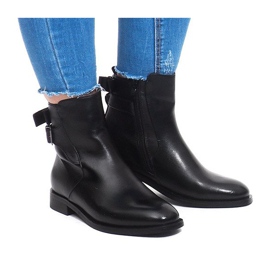 Bottines Chelsea Unie Chaudes 740 Noir le noir