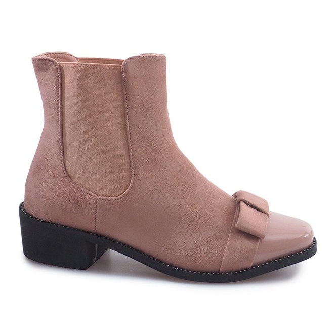 Bottes Chaudes Avec Un Noeud LS3006 Rose Bottes Chaudes Avec Un Noeud LS3006 Rose