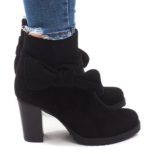 Bottines À Talons 1502-158 Noir le noir