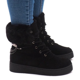 Baskets Chaudes 16-560 Noir