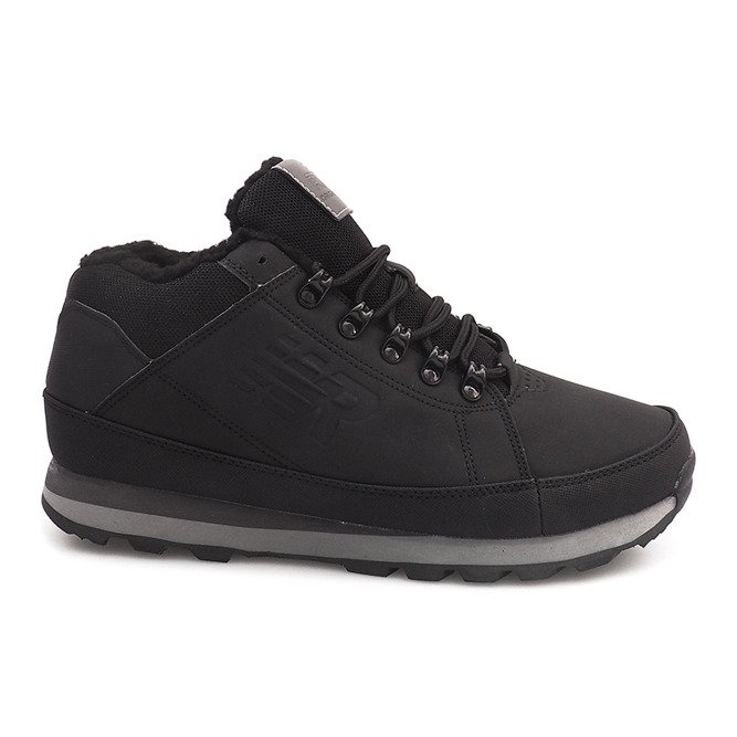 Bottes de neige chaudes 9WCH-17001 Noir le noir