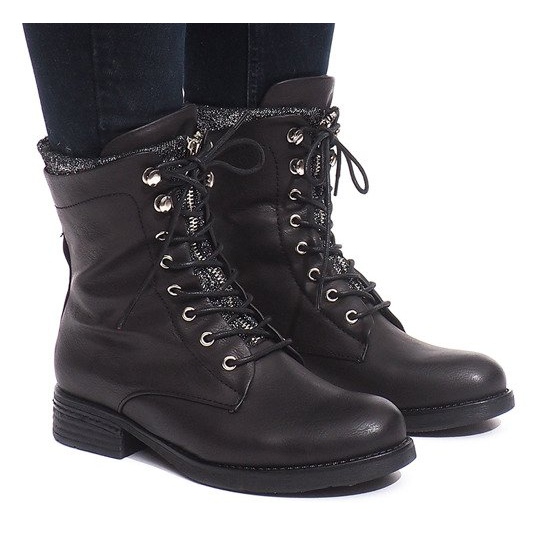 Bottes chaudes 226-PA Noir le noir