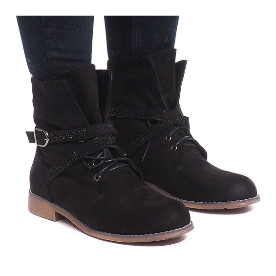 Bottes Chaudes Jodhpur W305 Noir le noir