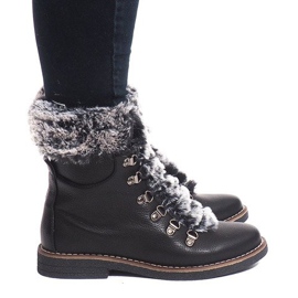 Bottes Chaudes 6755-PA Noir le noir