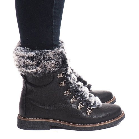 Bottes Chaudes 6755-PA Noir le noir