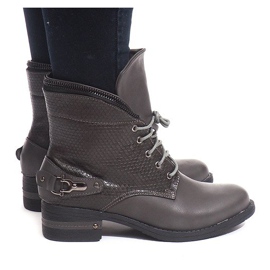 Bottes à la mode V-7 Gris