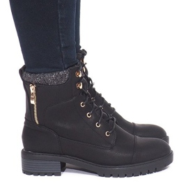 Bottes chaudes B9817-KB Noir le noir