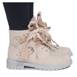 Bottes extravagantes chaudes TL0129-4 Beige