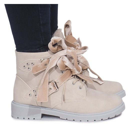 Bottes extravagantes chaudes TL0129-4 Beige