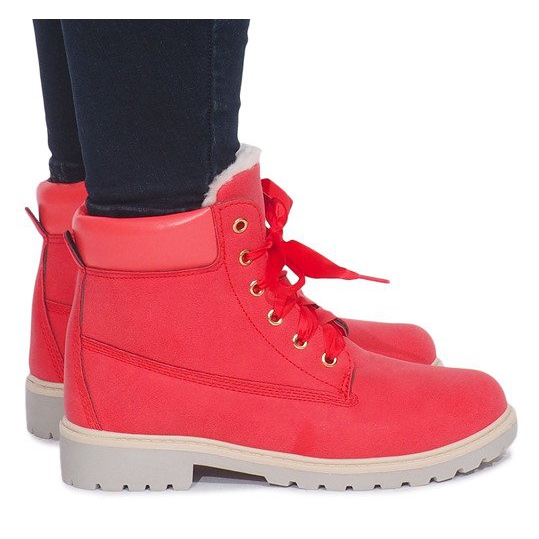 Isotherme Timberki Trappers TL0127-4 Rouge