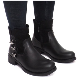 Bottes chaudes 4417 Noir le noir