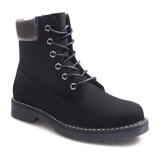 Bottes chaudes 061-1 Noir le noir