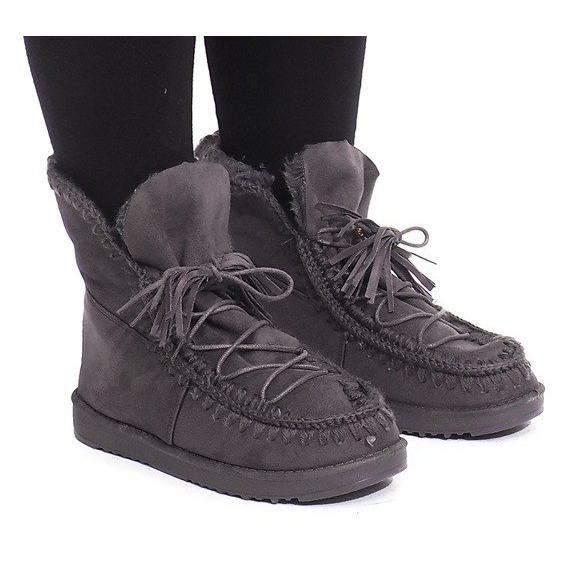 Bottes bien isolées R148 Gris