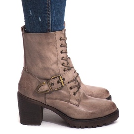 Bottes Chaudes Militaires S167 Kaki multicolore vert