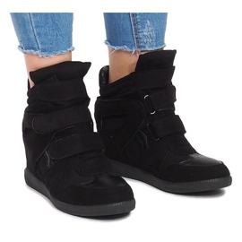Baskets Compensées BZ8386 Noir le noir
