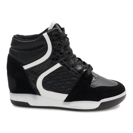 Baskets Compensées R-78 Noir le noir