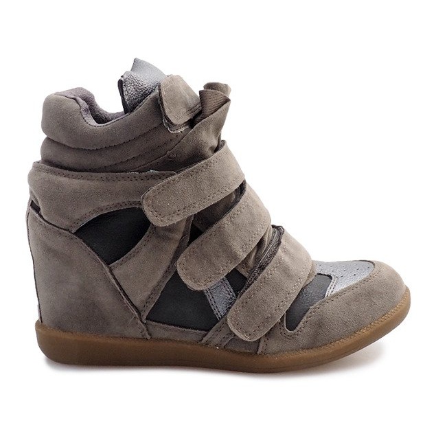 Baskets Compensées R9686 Gris