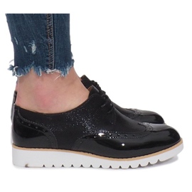 Delphine Noir Jazz Chaussures le noir