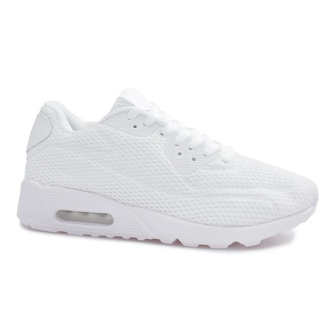 Chaussures de sport en maille blanche Chaussures de sport en maille blanche