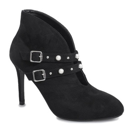 Bottines noires de Kaia le noir