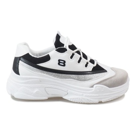 Chaussures de sport à la mode blanches de 1803 Chaussures de sport à la mode blanches de 1803