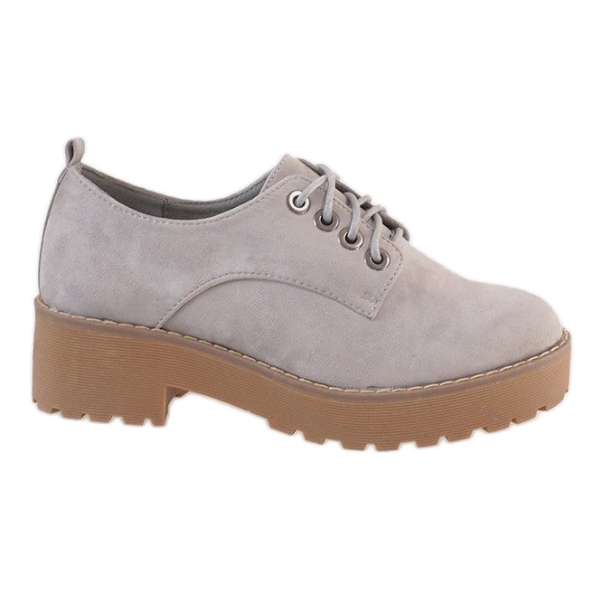 Chaussures à talons hauts grises LL183