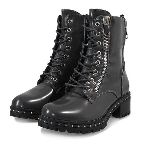 Mulanka Bottes militaires grises A-40