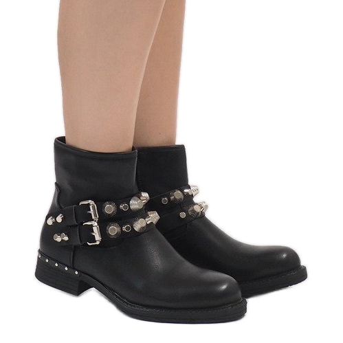 Bottes noires C575 le noir