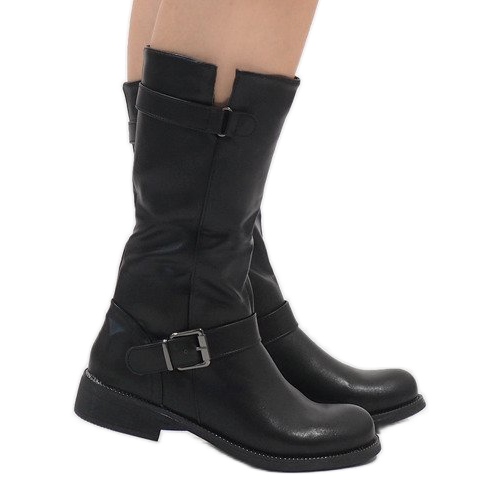 Sixth Sens Bottes élégantes noires de JW19 le noir