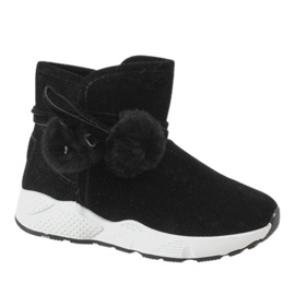 Bottes noires sur la semelle de sport GF-ZM93