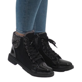 Bottes isolées noires TL56-1 le noir