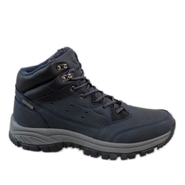 Bottes de neige isolées bleu foncé T-1860 bleu marine