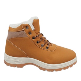 Bottes de neige isolées camel A9580 brun