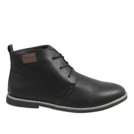 Chaussures basses isolées noires pour hommes 989-1