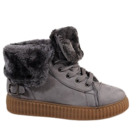 Bottes isolées grises B192-2