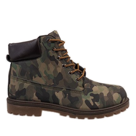 Chaussures de randonnée camo homme 96 vert Chaussures de randonnée camo homme 96 vert