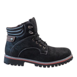 Bottes isolées noires A177-16 le noir