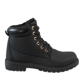 Bottes isolées noires B1819-1 le noir