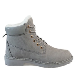 Bottes isolées grises B1819-9