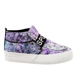 Baskets Blanches 623 multicolore
