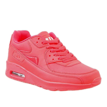 Chaussures de sport rose fluo D7-15