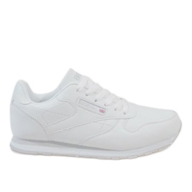 Chaussures de sport à la mode blanches LXC-7236