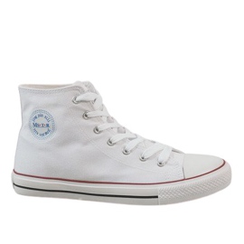 Baskets classiques blanches pour hommes CQ-1401 Baskets classiques blanches pour hommes CQ-1401