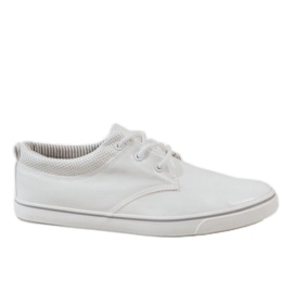 Baskets classiques blanches pour hommes BK-6005