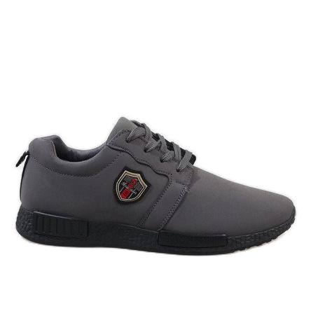 Chaussures de sport grises d'Adamo Chaussures de sport grises d'Adamo