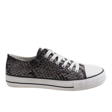 Baskets homme noires BKA-9 le noir
