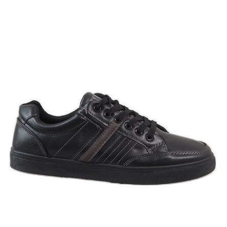 Baskets homme noires M7036-1 le noir